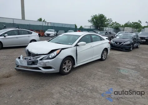 2014 Hyundai Sonata Gls из США, поврежденный, VIN 5NPEB4AC0EH858062